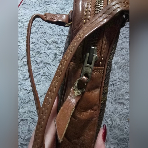 Louis Vuitton Signiture Monogram Brown Vintage Wristlet (EUC)(COA) - Picture 3 of 13